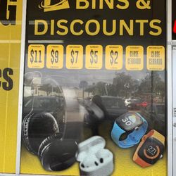 Bellso Bins & Discounts - The outside of the shop.