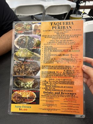 Menu photo 3 Taqueria Periban South El Monte, CA Menu photo 3 Taqueria Periban South El Monte, CA