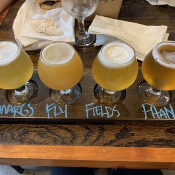 Brewery ARS - five glasses of beer on a tray - Breweries Near Me - Philadelphia, Pennsylvania