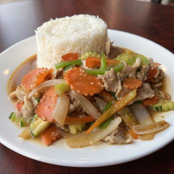 Pakayor - Pad Kha Pow with chicken - Thai Near Me - Billings, Montana