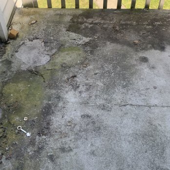 Central Flats - Day I moved in of the moldy, rotting patio. - Apartments Near Me - Kent, Washington