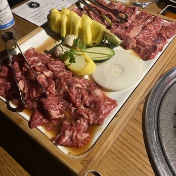 Wharo Korean BBQ - Perfectly plated Hana combo - Korean Near Me - Marina Del Rey, California Wharo Korean BBQ - Perfectly plated Hana combo - Korean Near Me - Marina Del Rey, California