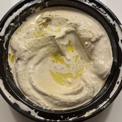 Star Of David - Hummus and Tahini