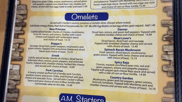 Menu photo 3 Crackers & Co Cafe Mesa, AZ Menu photo 3 Crackers & Co Cafe Mesa, AZ