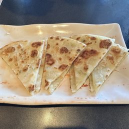 Green onion pancake. Not bad but also nothing to write home about Green onion pancake. Not bad but also nothing to write home about