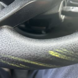 Chevron - Steering wheel painted up.