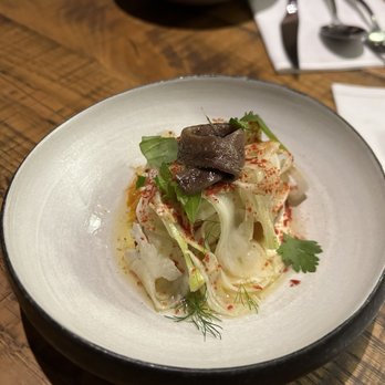 Capet - Fennel, pumpkin, mint and anchovies. Incredible. - Spanish Near Me - Barcelona, B