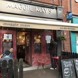 Maggie Mays - Look at that smile! part of what enticed me in was knowing a beautiful person like this man eats at a place like this