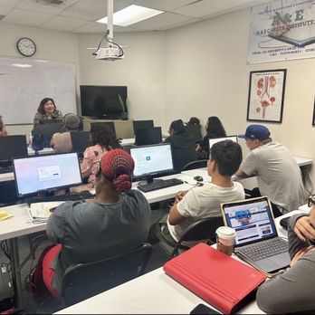 A&E Career Institute - Class in session - Vocational & Technical School Near Me - Carson, California A&E Career Institute - Class in session - Vocational & Technical School Near Me - Carson, California