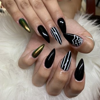 Nail Works - Halloween nails! - Nail Salons Near Me - Oxnard, California