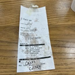 Proof of the experience...and the grease is apparent.
