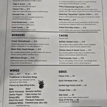 Ghost River Brewing - New food menu at South Main taproom as of 9/22 - Breweries Near Me - Memphis, Tennessee