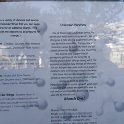 Molecular Munchies - More info