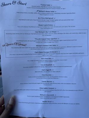 Menu photo 2 Michael's Grill Tampa, FL