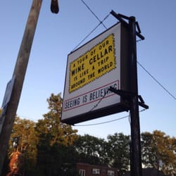Kreston Wine & Spirits - Sign out front
