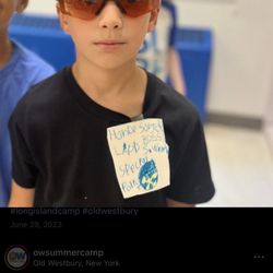 Old Westbury Summer Camp - Arts and craft time
