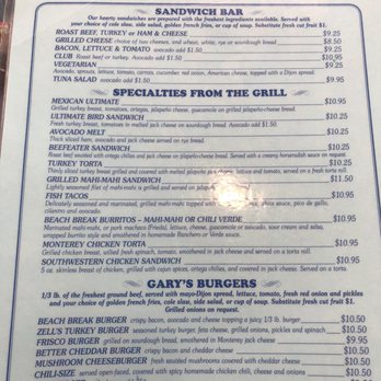 Beach Break Cafe - Menu - Breakfast & Brunch Near Me - Oceanside, California