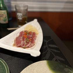 John’s Sushi House - Tuna Tataki, this is a very refreshing dish.