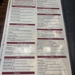 Menú Menú