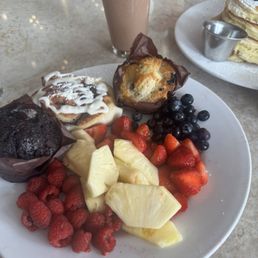 Breakfast Fruit & Pastry Platter