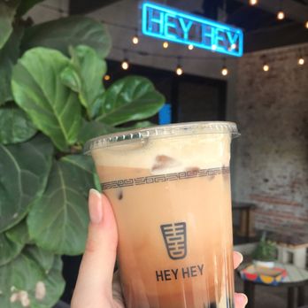 Hey Hey - Black Milk Tea (Iced) - Coffee & Tea Near Me - Los Angeles, California