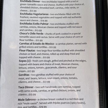 La Palapa - a menu for a mexican restaurant - Seafood Near Me - Los Osos, California La Palapa - a menu for a mexican restaurant - Seafood Near Me - Los Osos, California