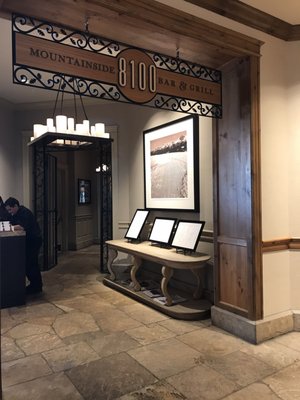 8100 Mountainside Bar & Grill by null