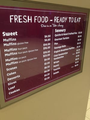 Menu photo 2 Muffin Break Auckland, AUK