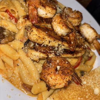 Huli Huli Hut - Chipotle Shrimp & Chicken Pasta - American Near Me - Galveston, Texas Huli Huli Hut - Chipotle Shrimp & Chicken Pasta - American Near Me - Galveston, Texas