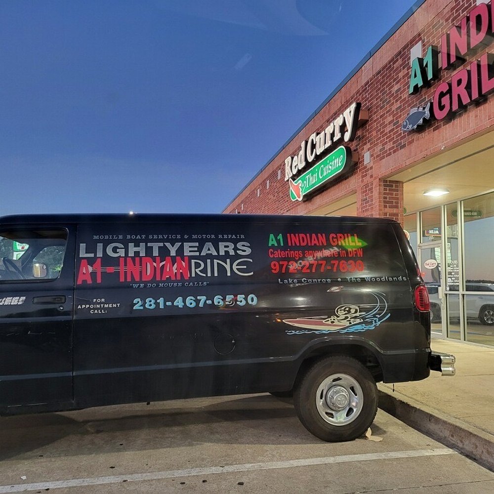 A1 Indian Grill - I should've known the food would not be good based on the van. - Indian Near Me - Dallas, Texas