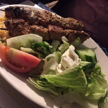 Greek Corner Restaurant - Souvlaki plate - Greek Near Me - Cambridge, Massachusetts Greek Corner Restaurant - Souvlaki plate - Greek Near Me - Cambridge, Massachusetts