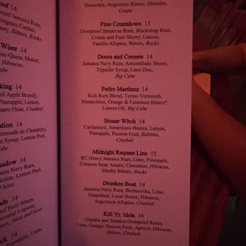 Rum Club - Menu - New American Near Me - Portland, Oregon Rum Club - Menu - New American Near Me - Portland, Oregon