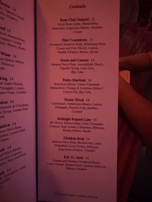 Menu photo 2 Rum Club Portland, OR Menu photo 2 Rum Club Portland, OR
