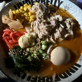 Underbelly - Chicken confit ramen - Ramen Near Me - San Diego, California Underbelly - Chicken confit ramen - Ramen Near Me - San Diego, California
