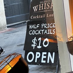 Salamanca Whisky and Cocktail Bar - All cocktails $10