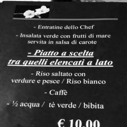 Sakura - Menu lunch a 10 €!