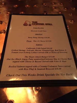 Menu photo 5 The Copper Still Pomona, NY