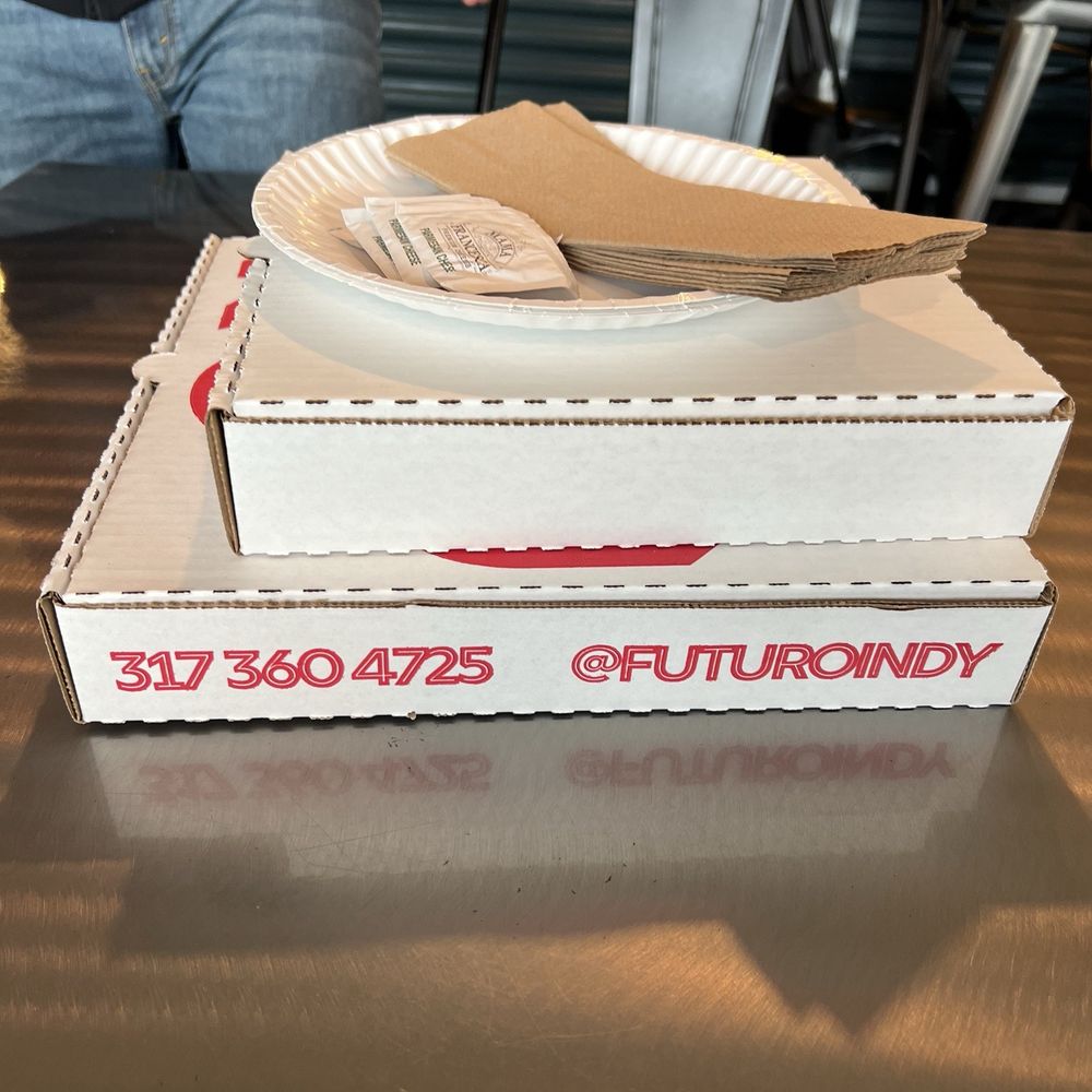 Futuro - What we picked up from the counter. - Pizza Near Me - Indianapolis, Indiana Futuro - What we picked up from the counter. - Pizza Near Me - Indianapolis, Indiana