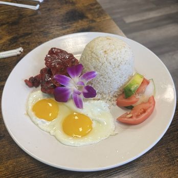 Guieb Cafe - longsilog - New American Near Me - Honolulu, Hawaii