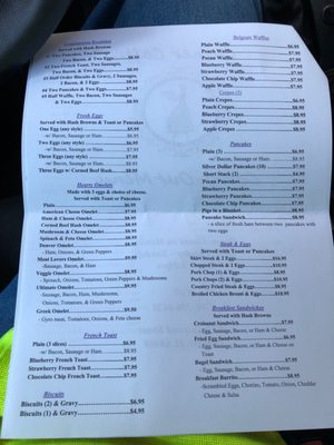 Menu photo 8 Corner Cafe Peotone, IL