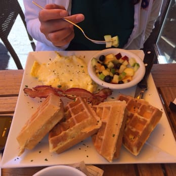 Avenue Restobar - Eggs. Fruit mixed in orange juice. - Breakfast & Brunch Near Me - Astoria, New York Avenue Restobar - Eggs. Fruit mixed in orange juice. - Breakfast & Brunch Near Me - Astoria, New York