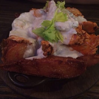 Bosscat Kitchen & Libations - Buffalo chicken poutine - New American Near Me - Irvine, California Bosscat Kitchen & Libations - Buffalo chicken poutine - New American Near Me - Irvine, California