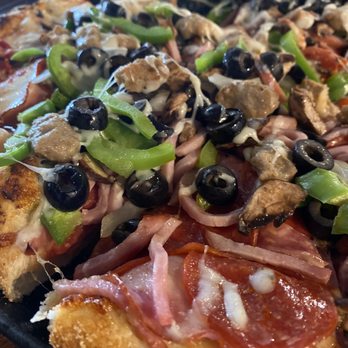 Pizza Plus - "The Everything" combo did not disappoint! Dang, the crust is amazing and there are homemade croutons on the salad bar love, love, love! - Pizza Near Me - Riverbank, California Pizza Plus - "The Everything" combo did not disappoint! Dang, the crust is amazing and there are homemade croutons on the salad bar love, love, love! - Pizza Near Me - Riverbank, California