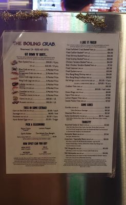 Menu photo 2 The Boiling Crab Rosemead, CA Menu photo 2 The Boiling Crab Rosemead, CA