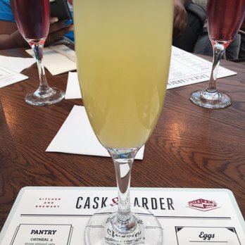 Cask & Larder - Pineapple mimosa - Southern Near Me - Orlando, Florida Cask & Larder - Pineapple mimosa - Southern Near Me - Orlando, Florida