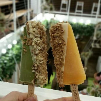 Popbar - Green tea and peach! - Desserts Near Me - Anaheim, California Popbar - Green tea and peach! - Desserts Near Me - Anaheim, California