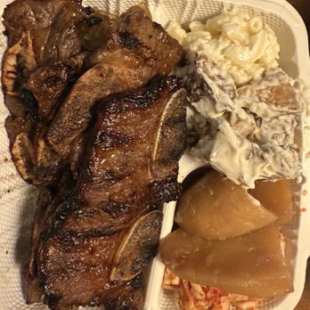 Kapolei Korean BBQ - 3 pcs of beef short ribs - Korean Near Me - Kapolei, Hawaii Kapolei Korean BBQ - 3 pcs of beef short ribs - Korean Near Me - Kapolei, Hawaii