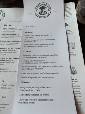 Menu photo 1 Parson's Nose Lisburn, LSB