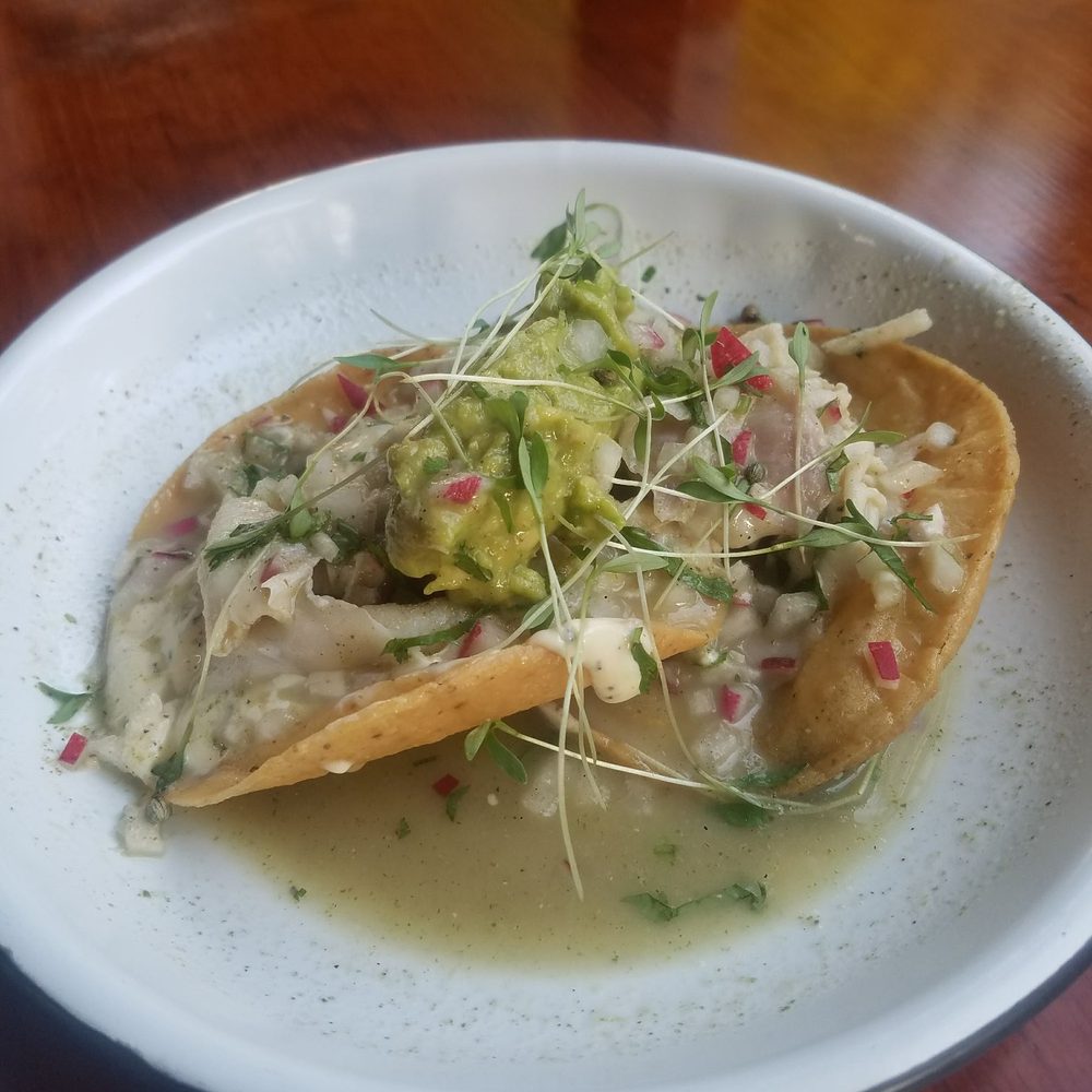 Safari - Ceviche tostadas - Mexican Near Me - Tulum, ROO Safari - Ceviche tostadas - Mexican Near Me - Tulum, ROO