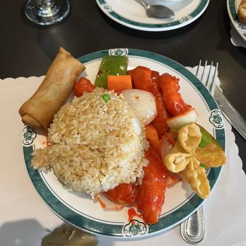 Palais De Jade - Sweet and Sours Chicken - lunch special - Chinese Near Me - Reno, Nevada